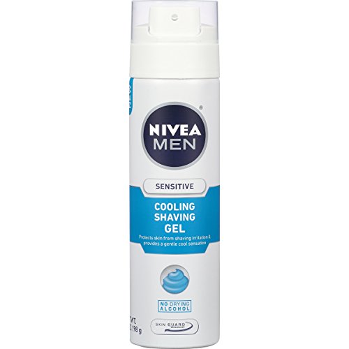 [해외]NIVEA Men Sensitive Cooling Shaving Gel 7 Ounce (Pack of 3)