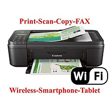 [해외]Pixma Mx492 Wireless All-In-One Photo Inkjet Printer, Copy/Fax/Print/Scan