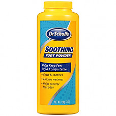 [해외]Dr. Scholls Soothing Foot Powder, 7-Ounce (Pack of 4)