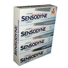 [해외]Sensodyne Maximum Strength & Extra Whitening (pack of 4) Net Wt 6.5 oz(184g)per tube