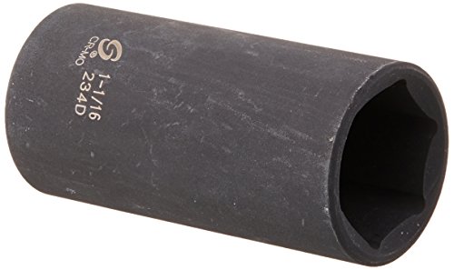 [해외]Sunex 234d 1/2-Inch Drive 1-1/16-Inch Deep Impact Socket