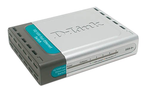 [해외]D-Link DSS-5+ 5-Port 10/100 Switch, Desktop