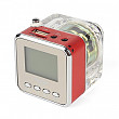 [해외]NiZHi TT-028 MP3 Mini Digital Portable Music Player Micro SD USB FM Radio (Red)