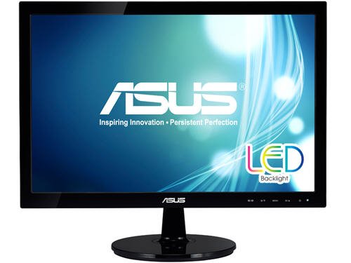 [해외]ASUS VS207T-P 19.5" HD+ 1600x900 DVI VGA Back-lit LED 모니터