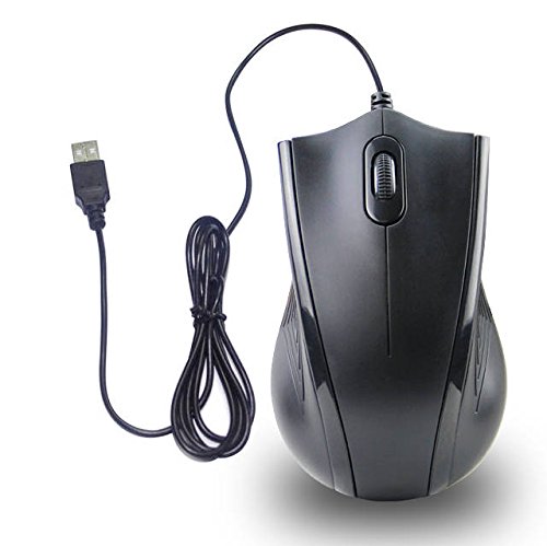 [해외]iMicro MO-M128MI Wired USB Optical Mouse, Black
