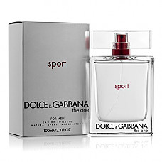 [해외]Dolce & Gabbana The One Sport Eau De Toilette Spray for Men, 3.3 Ounce