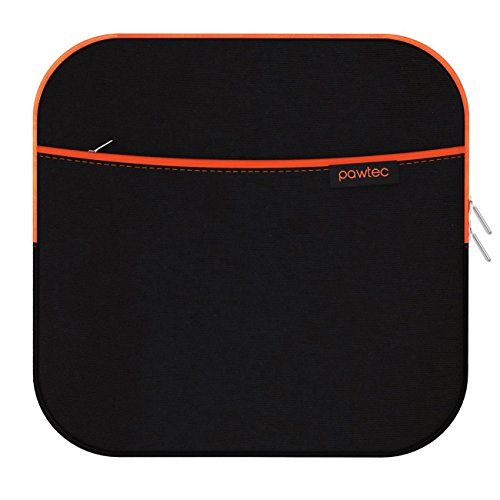 [해외]Pawtec External USB CD DVD Blu-Ray & Hard Drive Neoprene Protective Storage Carrying Sleeve Case With Extra Storage Pocket