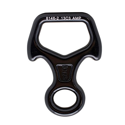 [해외]Fusion Climb Aluminum Compact Bent Eight Descender Black