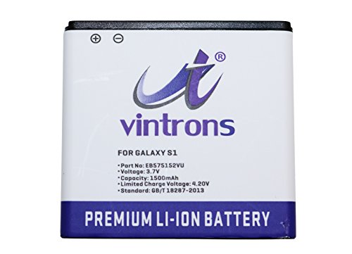 [해외]VINTRONS 1500mAh Replacement 배터리 EB575152VU For 갤럭시 S1