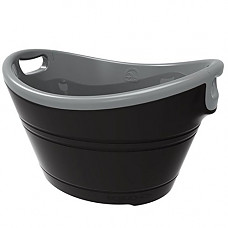 [해외]Igloo Insulated Party Bucket, Black/Silver, 20 Quart