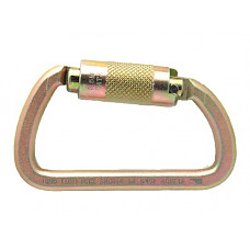 [해외]Fusion Mayan Auto-Locking Gate Carabiner (Gold)