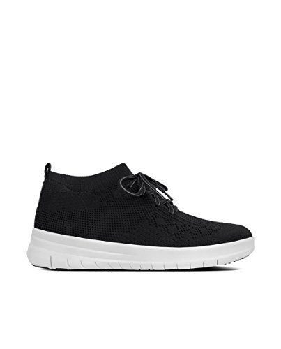 [해외]핏플랍 Womens Uberknit Slip-On High Top Black Sneaker - 8