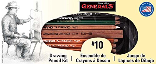 [해외]General Pencil Drawing Pencil Kit, 12-Piece (10)