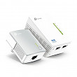 [해외]TP-Link AV600 2-Ports Powerline Wi-Fi extender Adapter Kit, 2-Kit (TL-WPA4220 KIT)