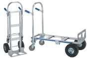 [해외]Wesco Cobra Junior Hand Truck with Poly Offset Hub, Holds Upto 1200 lbs