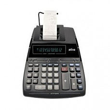 [해외]Ativa AT-P3000 2 Color Desktop Printing Calculator by Ativa