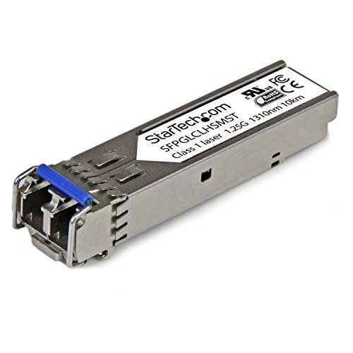 [해외]StarTech.com Cisco GLC-LH-SM Compatible - Gigabit SFP - SFP Transceiver Module - LC Fiber - SM/MM - SFP Module - 1000baseLH - GBIC Module