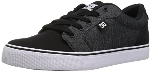 [해외]DC Mens Anvil TX SE Skate Shoe, Black/Armor/Black, 10.5 Medium US