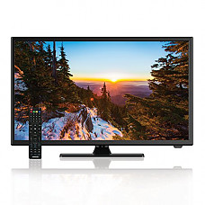 [해외]AXESS TVD1805-22 22-Inch 1080p LED HDTV, Features 12V Car Cord Technology, VGA/HDMI/USB Inputs, Built-In DVD Player, Full Function Remote