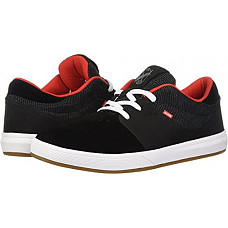 [해외]Globe Mens Mahalo SG Skate Shoe, Black Knit/Red, 12 M US
