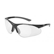 [해외]Elvex RX-500C 1.5 Diopter Full 랜즈 Magnifier Safety Glasses, Black Frame/Clear 랜즈