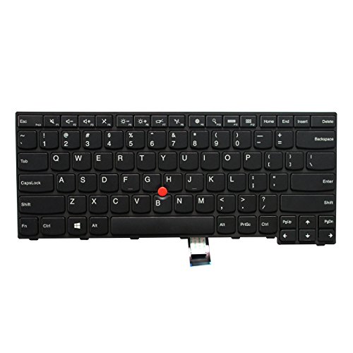 [해외]ACOMPATIBLE Replacement Keyboard for Lenovo Thinkpad E450 E450C E455 E460 E465 W450 Laptop