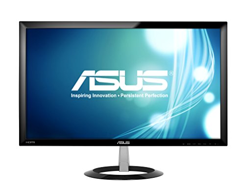 [해외]ASUS 23-inch Full HD Wide-Screen Gaming 모니터 [VX238H] 1080p, 1ms Rapid Response Time, Dual HDMI, Built in Speakers, Low Blue Light, Flicker Free, ASUS EyeCare