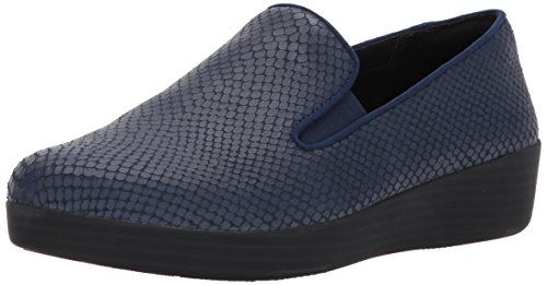 [해외]핏플랍 Womens Superskate Loafer, Midnight Navy, 10 M US