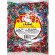 [해외]Darice Glitter Pony Bead, 9mm 1-Pound Bag, Assorted Colors (0726-32)
