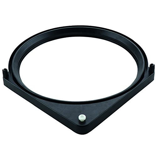 [해외]Wesco M0101503 1 Replacement Underside Ring for Built-In Rubbish Bin 11, 13 & 15 L | Black