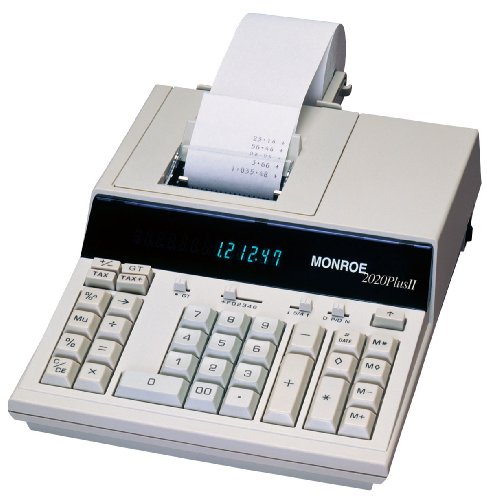 [해외]Monroe MR2020PLUSII 12 Digit Print/Display Calculator