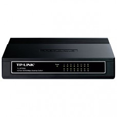 [해외]Tp-Link TL-SF1016D 16-Port 10/100Mbps Desktop Switch. TL-SF1016D DESKTOP 16PORT 10/ 100 STANDALONE RJ45 W/ PLASTIC CASE