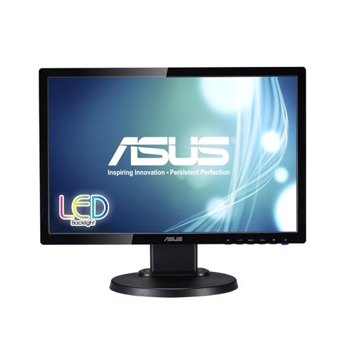 [해외]ASUS VE198TL 19" WXGA+ 1440x900 DVI VGA Ergonomic Back-lit LED 모니터