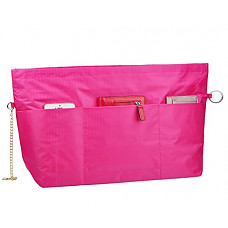 [해외]Vercord Handbag Purse Bag Insert Organizers 방수 Extra Thick Zipper Handbag Organizer, Magenta