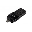 [해외]PNY Duo Link OTG 64GB Micro USB Drive, Up to 130MB/S – P-FD64GOTGSLMB-GE