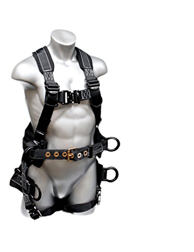 [해외]Elk River 67601 Polyester/Nylon Peregrine Platinum Series 6 D-Ring Harness with Quick-Connect Buckles, Small