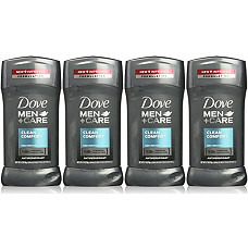 [해외]Dove Men Plus Care NonIrritant Antiperspirant, Clean Comfort, 2.7 Ounce (Pack of 4)
