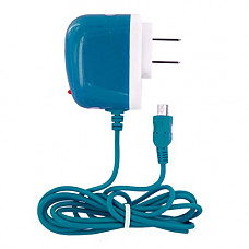 [해외]bulk buys EL176 Travelocity Micro USB Wall Charger, Blue