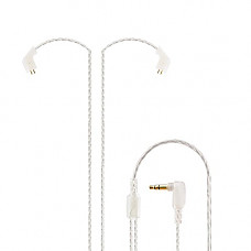 [해외]KZ ZST 0.75mm 2 pin Upgrade Silver Plate Replacement Earphones Cable for KZ Earphones (silver)