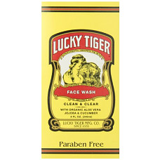 [해외]Lucky Tiger Face Wash, 8 Ounce
