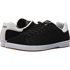 [해외]Etnies Mens Callicut LS Skate Shoe, Black/White/Gum, 9.5 Medium US