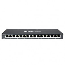 [해외]TP-Link 16 Port Gigabit Ethernet Unmanaged Switch | Plug and Play | Metal | Desktop | Fanless | Limited Lifetime Warrenty(TL-SG116)