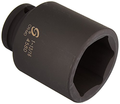 [해외]Sunex 458D 3/4" Drive Deep 6 Point Impact Socket 1-13/16"