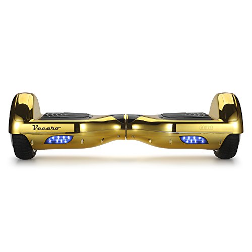 [해외]Vecaro GLIDE-MGL Hoverboard 6.5" - Electric Self Balancing Scooter - UL2272 Certified - 삼성 배터리 - Best Hoverboard + Carrying Case - Metallic Gold