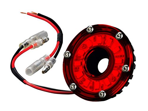 [해외]KC HiLiTES 1353 Cyclone LED 5W 2.2" Multi-functional Accessory Light - Red
