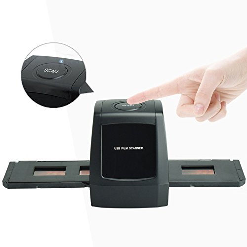 [해외]DIGITNOW!Film Scanner convert 35mm/135 Negatives and Slides to digital format,Support XP/Vista/Windows7 .8.10(Not Support Mac).