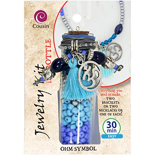 [해외]Cousin 30308002 Jewelry Kit in a Bottle-Ohm Symbol