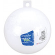 [해외]Floracraft Styrofoam Ball, 5-Inch, White, 1-Pack