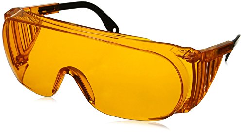 [해외]Uvex S0360X Ultra-spec 2000 Safety Eyewear, Orange Frame, SCT-Orange UV Extreme Anti-Fog 랜즈