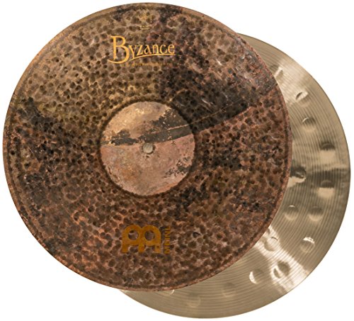 [해외]Meinl Cymbals B16EDMTH Byzance Extra Dry 16-Inch Medium Thin Hi Hat Cymbal Pair (VIDEO)